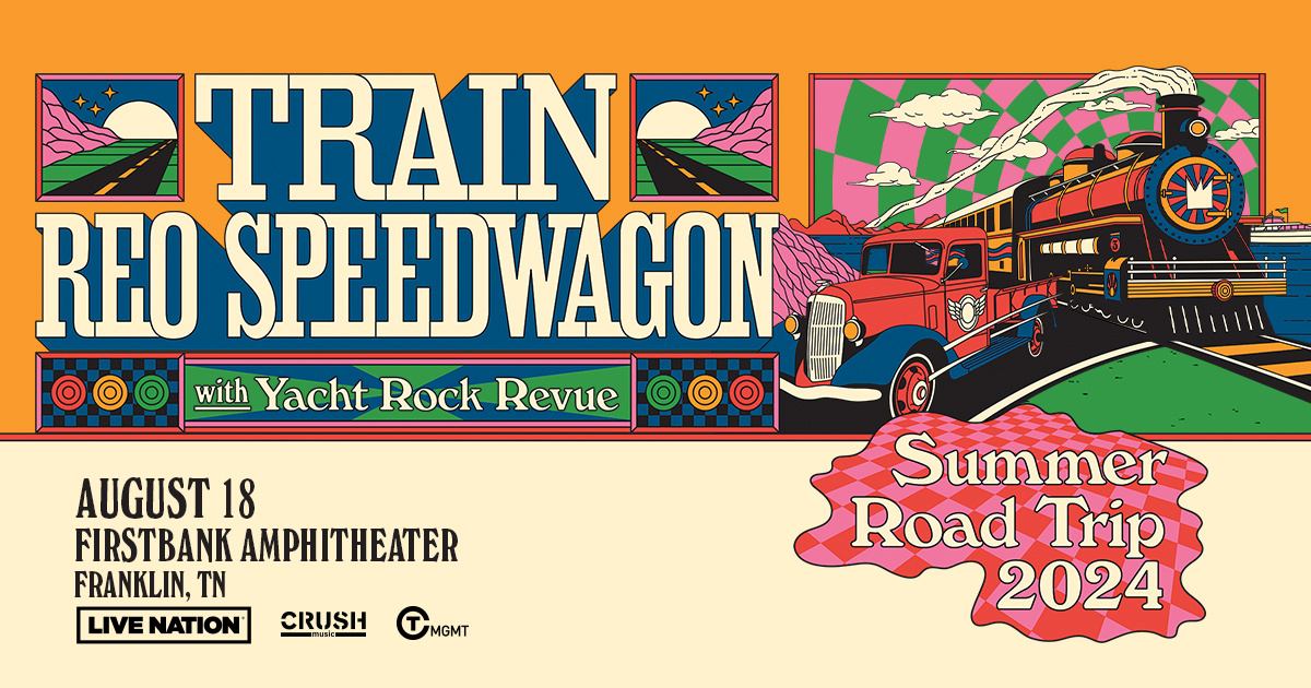Train and REO Speedwagon Summer Road Trip - Register to Win